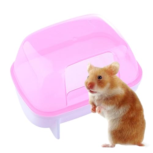 Hamster Sandbad - Hamsterbad, Sandbäder Für Syrische Hasmster, Hamsterbäder Mit Leiter - Behälter Hamster Sandbox Sauna Room Toilettenbadewanne Mit Kugel Für Chinchilla -Goldene Bären Hamster Sandbad - Hamsterbad, Sandbäder Für Syrische Hasmster, Hamsterbäder Mit Leiter - Behälter Hamster Sandbox Sauna Room Toilettenbadewanne Mit Kugel Für Chinchilla -Goldene Bären von Generisch