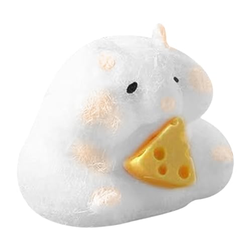 Hamster Sensorisches Spielzeug - Süßes Hamster Prise Toy | Soft Squishy Toy Bietet Taktilen Spaß Für Kinder Und Erwachsene | Hamsterform -Zappelspielzeug Verbessert Den Fokus Und Reduziert Die Angstzu Hamster Sensorisches Spielzeug - Süßes Hamster Prise Toy | Soft Squishy Toy Bietet Taktilen Spaß Für Kinder Und Erwachsene | Hamsterform -Zappelspielzeug Verbessert Den Fokus Und Reduziert Die Angstzu von Generisch