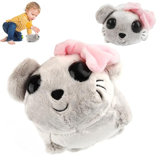 Hamsti Kuscheltier, 17 cm Sad Hamster mit Sound, Sprechender Hamster Kuscheltier, Plushie aus Weichem Plüsch, Kleine Geschenke für Kinde Hamsti Kuscheltier, 17 cm Sad Hamster mit Sound, Sprechender Hamster Kuscheltier, Plushie aus Weichem Plüsch, Kleine Geschenke für Kinde von Generisch
