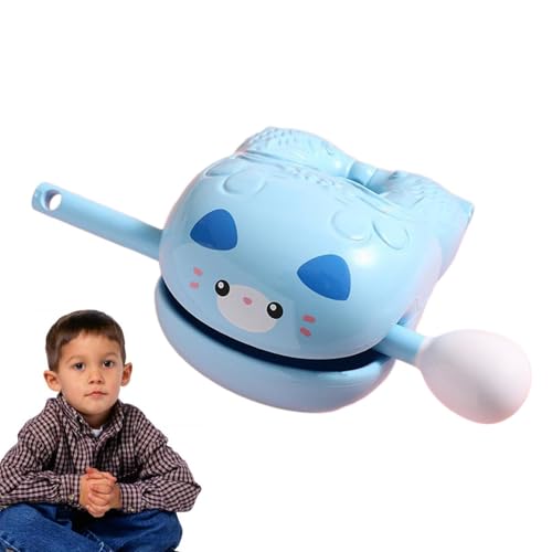 Hand-Percussion-Instrumente – niedliches Handgerät, lustig, beruhigendes Schlagzeug, einzigartige, multifunktionale dekorative Schreibtisch-Ornamente für Regal, Fensterbank, Bett, Schreibtisch Hand-Percussion-Instrumente – niedliches Handgerät, lustig, beruhigendes Schlagzeug, einzigartige, multifunktionale dekorative Schreibtisch-Ornamente für Regal, Fensterbank, Bett, Schreibtisch von Generisch