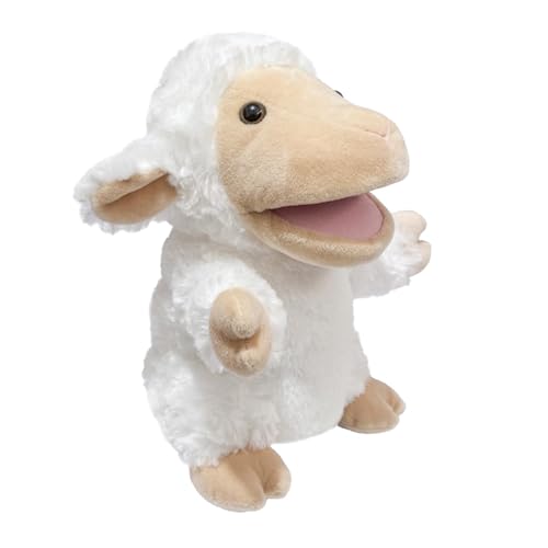 Hand Puppets, Puppets for Children, Animal Hand Puppet, Plush Animal Puppet, Soft Plush Animal Hand Puppets for Kids, 9.84inch Educational Finger Puppet for School Performance von Generisch