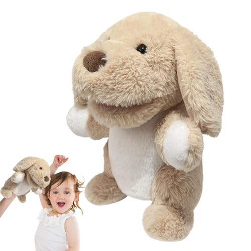 Hand Puppets, Puppets for Children, Animal Hand Puppet, Plush Animal Puppet, Soft Plush Animal Hand Puppets for Kids, 9.84inch Educational Finger Puppet for School Performance von Generisch