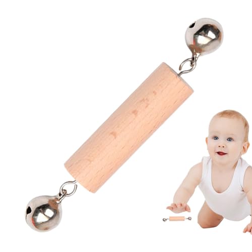 Hand zu Hand Disc Baby | Safe Interlocking Discs Baby Holzspielzeug - Holzrasseln für Kleinkinder, Baby-Puzzle-Spielzeug für die Entwicklung des Gehirns und die Hand-Auge-Koordination von Generisch