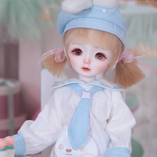 Handgefertigte Puppe mit Kugelgelenk und komplettem Outfit-Set, ideal für BJD-Sammler und als Geschenk Handgefertigte Puppe mit Kugelgelenk und komplettem Outfit-Set, ideal für BJD-Sammler und als Geschenk von Generisch