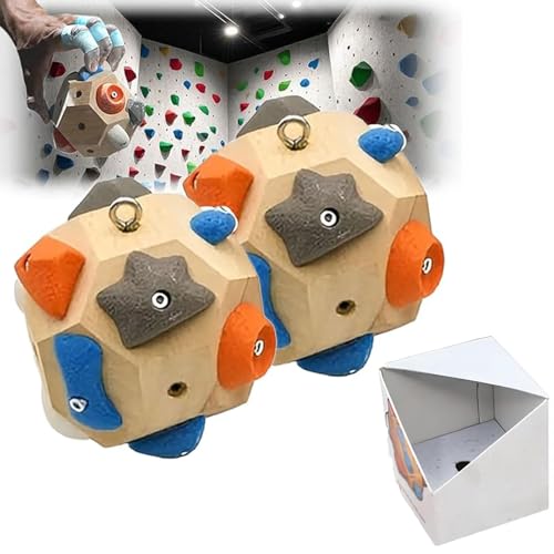 Handgefertigter Boulderblock - Kraft und Präzision Bauen, 3D -Kletterballgestein, simulierte Kletterbällchen für die Annahme jederzeit, für die Bauenstärke und Präzision von Generisch