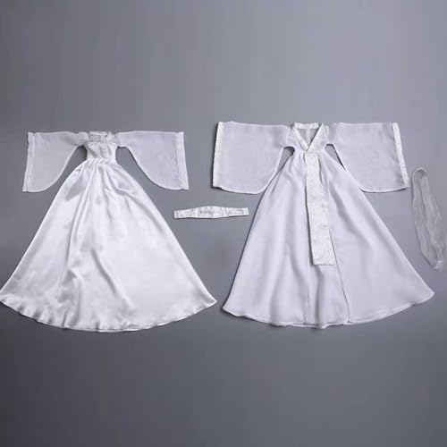 Handgefertigtes Hanfu Kostüm Set für Ballgelenkpuppen, elegantes traditionelles Outfit für BJD-Sammler Handgefertigtes Hanfu Kostüm Set für Ballgelenkpuppen, elegantes traditionelles Outfit für BJD-Sammler von Generisch