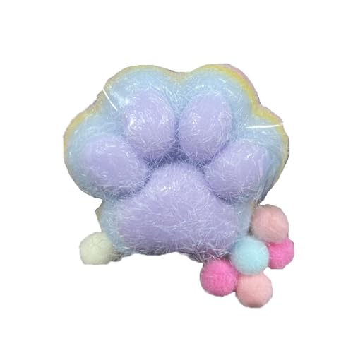 Handgefertigtes Taba Squishy Big Toy, 7cm große FuFu Squishy-Pfote, süßes, weiches Squeeze-Spielzeug zum Stressabbau (groß) von Generisch