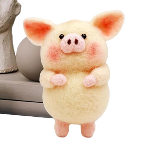 Handgefertigtes Tier Für Den Schreibtisch - Kleine Tierpuppen Aus Positivem Filz Handgemacht | Kleine Handgemachte Gefährten Puppen Für Mädchen Kinder Jugendliche Handgefertigtes Tier Für Den Schreibtisch - Kleine Tierpuppen Aus Positivem Filz Handgemacht | Kleine Handgemachte Gefährten Puppen Für Mädchen Kinder Jugendliche von Generisch