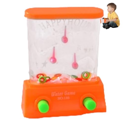Handgehaltenes Wasserspiel – Wasserringautomatenspielzeug | Miniatur-Arcade-Set, Sensorisches Spielzeug | Kleine Arcade-Automatenspiele | Retro-Wasserspielzeug Für Den Zeitvertreib Handgehaltenes Wasserspiel – Wasserringautomatenspielzeug | Miniatur-Arcade-Set, Sensorisches Spielzeug | Kleine Arcade-Automatenspiele | Retro-Wasserspielzeug Für Den Zeitvertreib von Generisch