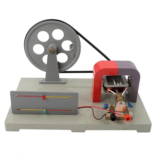 Handgekröpftes Wechselstrom- und DC-Generatormodell, pädagogisches Physik-Lehrwerkzeug für wissenschaftliche Experimente und Demonstrationen im Klassenzimmer von Generisch