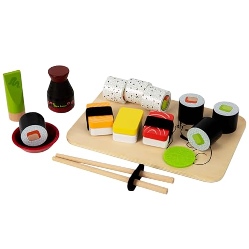 Handgemachtes Sushi Essen - Fingere Küche Spielset Mit Gefälschten Sushi-Stücken, Spaß Kochen | Lernspielzeug Geeignet Für Und Mädchen, Ideale Vorschule Und Geschenk Handgemachtes Sushi Essen - Fingere Küche Spielset Mit Gefälschten Sushi-Stücken, Spaß Kochen | Lernspielzeug Geeignet Für Und Mädchen, Ideale Vorschule Und Geschenk von Generisch