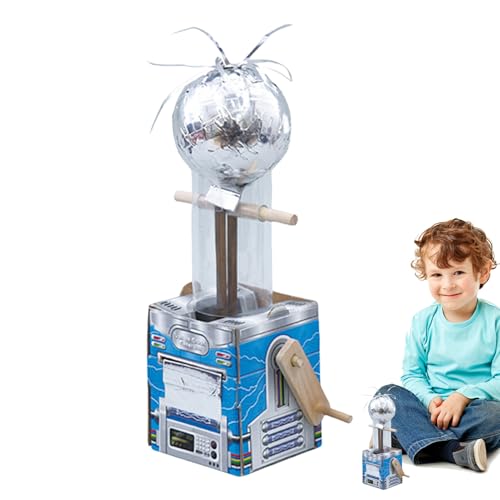 Handgeschnitzter Generator Science Kit - Interaktives motorisches Experiment, Homeschool Electrical Toy | Handbuch Dyno Demonstration Apparatus, Physics Lab Activity Device, Student Learning Equipment Handgeschnitzter Generator Science Kit - Interaktives motorisches Experiment, Homeschool Electrical Toy | Handbuch Dyno Demonstration Apparatus, Physics Lab Activity Device, Student Learning Equipment von Generisch