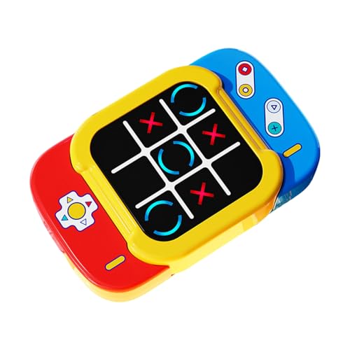 Handheld -Spiel - Handheld Electric Puzzle Game Console | Handheld -Spielekonsole für Kinder | Safe 3 Modi schnelle Reaktion Zwei Spielzeug Spielzeug für Kinder Teenager Familienfreunde Heimreisen von Generisch