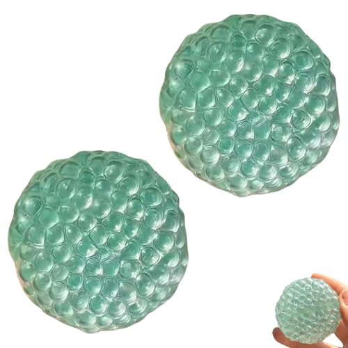 Handmade Pressure Relief Balls, Squishy Stress Relief Sensory Toys Squeezy Balls, Squeeze Ball for Adults Teens, Portable Fidget Toy for Anxiety and Hand Therapy (B 2Pcs) von Generisch