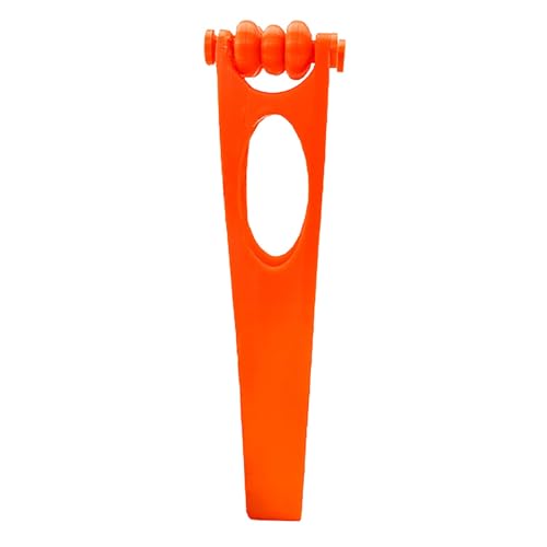 Handmassagegerät, Hand Finger Massage Roller, Doppelseitiger, Ergonomischer, für Entspannen und verschönern Sie Ihre Finger Mühelos (Orange, One Size) von Generisch