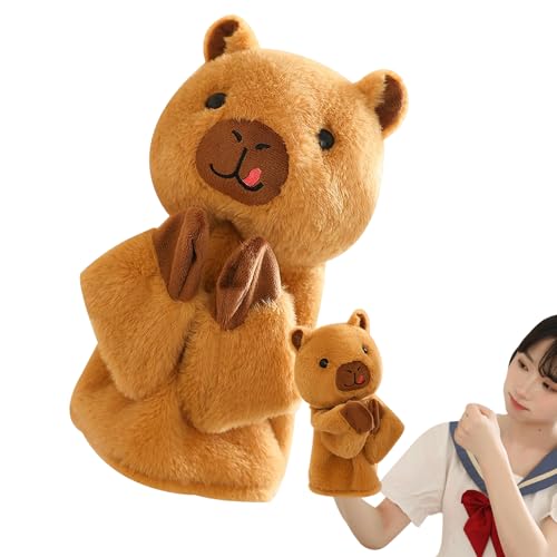 Handpuppe Boxspielzeug,Boxpuppenspielzeug, Streich-Boxer-Plüschtier, Kung-Fu-Tier-Action-Puppe, Verspielte Handplüschpuppe für Bildung, Geschichtenerzählen, Rollenspiele, Halloween von Generisch
