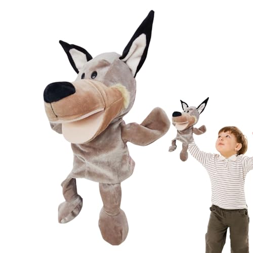 Handpuppen,Tierhandpuppen | Stofftier Handpuppe Spielzeug - Niedliche Handpuppe, Plüschtier, Spielzeugtiere, Lernpuppe für Kinder, und Mädchen von Generisch