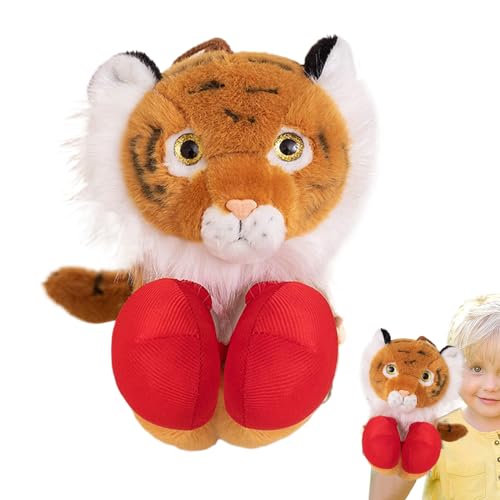 Handpuppen Für Babys, Interaktives Kuscheltier, Schlafbegleiter Boxpuppe Mit Ausfahrbarem Arm Für Kinder Ab 3 Jahren Partyshow Geschichtenerzählen Rollenspiel Handpuppen Für Babys, Interaktives Kuscheltier, Schlafbegleiter Boxpuppe Mit Ausfahrbarem Arm Für Kinder Ab 3 Jahren Partyshow Geschichtenerzählen Rollenspiel von Generisch