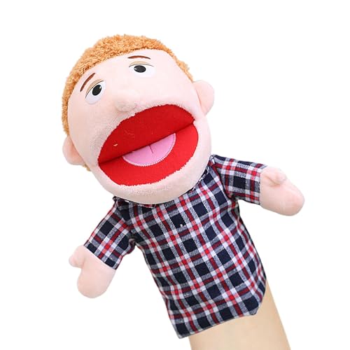 Handpuppen für Familien - Handpuppen für Kinder | Handpuppen für Kinder | Puppenshow | Kuschelpuppen Erzählpuppen | Tun Sie so, als würden Sie interaktive Puppenspiele spielen | Handpuppen von Generisch