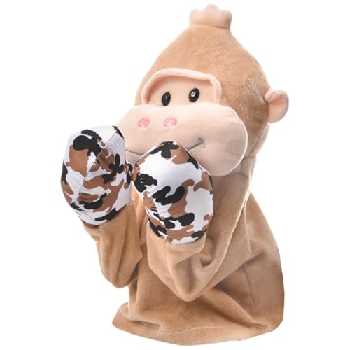Handpuppen für Kinder, Plüschpuppen - Boxing Animal Hand Puppet mit Geräuschen und Action,Toy Plüsch Stoffed Doll Bildungsrolle Spiel Geschichtenerzählen für Kinder von Generisch