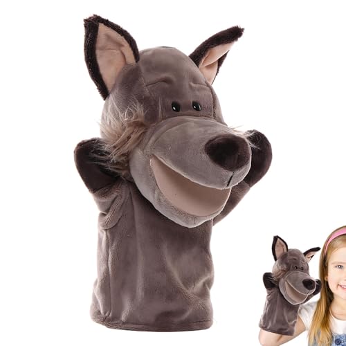 Handpuppen für Kinder, Tierhandpuppen,25 cm/9,84 Zoll Plüschfinger Puppenspielzeug - Theater Performance Supplies, ausgestopfte Tierpuppe für Rollenspiele Storytelling Vorschulunterricht Handpuppen für Kinder, Tierhandpuppen,25 cm/9,84 Zoll Plüschfinger Puppenspielzeug - Theater Performance Supplies, ausgestopfte Tierpuppe für Rollenspiele Storytelling Vorschulunterricht von Generisch