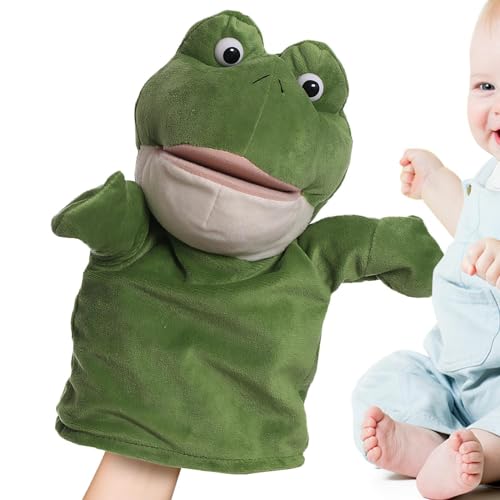 Handpuppen für Kinder, Tierhandpuppen - 25 cm/9,84 Zoll Plüschfinger Puppenspielzeug,Theater Performance Supplies, ausgestopfte Tierpuppe für Rollenspiele Storytelling Vorschulunterricht Handpuppen für Kinder, Tierhandpuppen - 25 cm/9,84 Zoll Plüschfinger Puppenspielzeug,Theater Performance Supplies, ausgestopfte Tierpuppe für Rollenspiele Storytelling Vorschulunterricht von Generisch