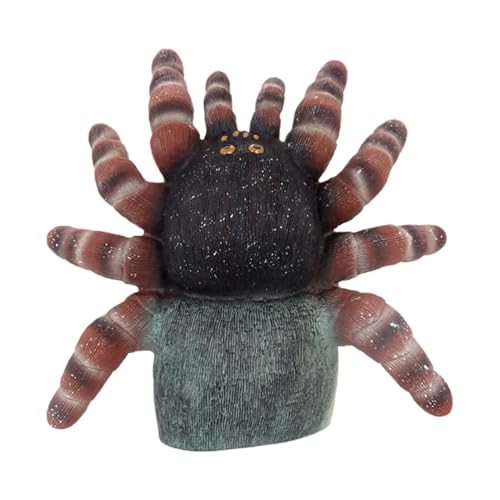 Handpuppen für Kinder | Spinnen Rollenspiel Puppen - Realistische Grusel Halloween Figur für Erwachsene und Kinder in Vorschule Zuhause Kinderbetreuung und Klassenzimmer zum Geschichtenerzählen von Generisch