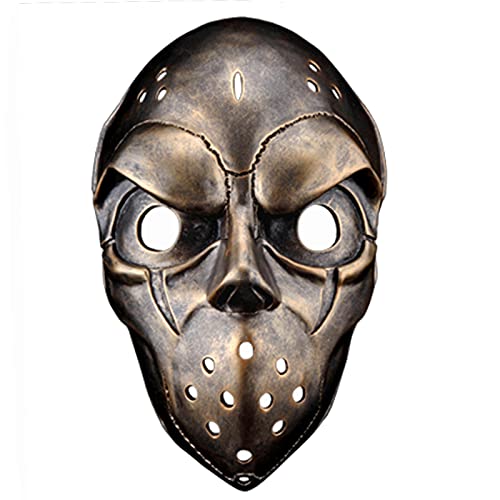 Harz-Cosplay-Maske, Halloween, Tanzparty, Kostüm, Maske, Requisite (Kupfer) von Generisch
