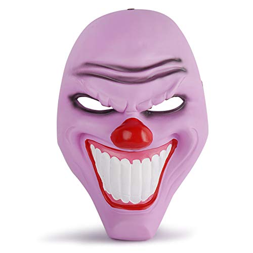 Harz Horror Killer Räuber Cosplay Maske Halloween Tanzparty Kostüm Maske Requisite (A) von Generisch