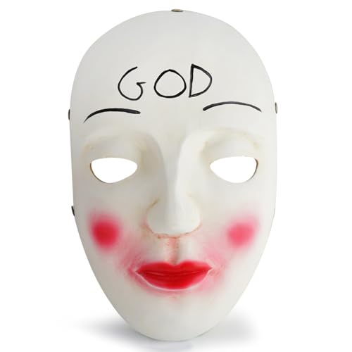 Harz-Maske, Cosplay-Maske, Halloween, Tanzparty, Kostüm, Maske, Requisite (B) von Generisch