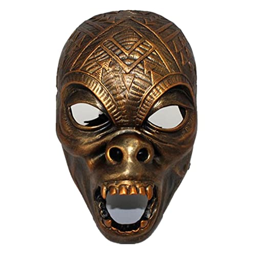 Harz Tier Affe Cosplay Maske Halloween Tanzparty Kostüm Maske Requisite (Kupfer) von Generisch