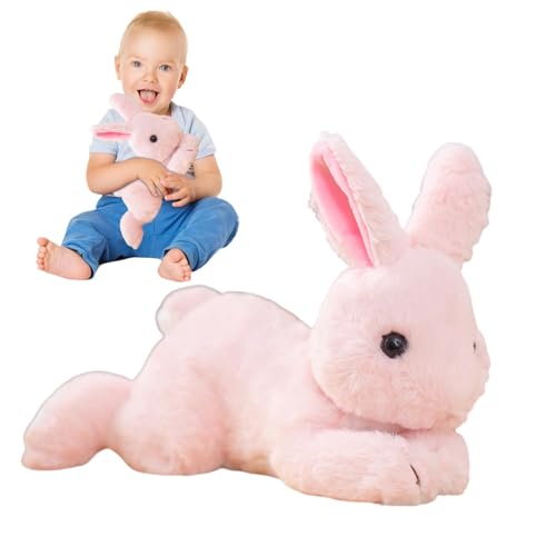 Hasengefüllter Tier, Kaninchenplüsch | Entzückendes Stofftierkissen | Weiche Kissen, Urlaub Home Dekoration Kinder Huggable Toy für Sofa Bett Couch von Generisch