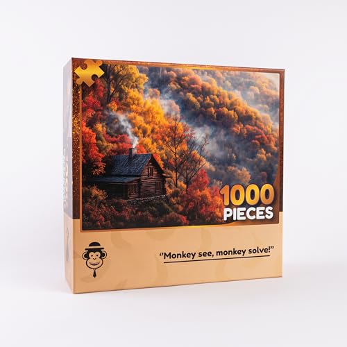 Herbsthütte Puzzle - 1000 Teile Herbsthütte Puzzle - 1000 Teile von Generisch