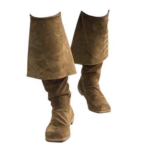 Herren Retro-Stiefel, mittelalterlich, Cosplay, lange Stiefel, Piratenkostüm, Cosplay, Schuhe, Stiefel, Halloween Herren Retro-Stiefel, mittelalterlich, Cosplay, lange Stiefel, Piratenkostüm, Cosplay, Schuhe, Stiefel, Halloween von Generisch