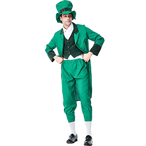 Herren St. Patricks Day Tops Hut Set 4-teiliges St. Patricks Day Outfits Frauen Kobold-Kostüm St. Paddys Day Zubehör St. Patricks Day Hut St. Paddy's Day St. Patricks Day Fancy Mehrfarbig Herren St. Patricks Day Tops Hut Set 4-teiliges St. Patricks Day Outfits Frauen Kobold-Kostüm St. Paddys Day Zubehör St. Patricks Day Hut St. Paddy's Day St. Patricks Day Fancy Mehrfarbig von Generisch