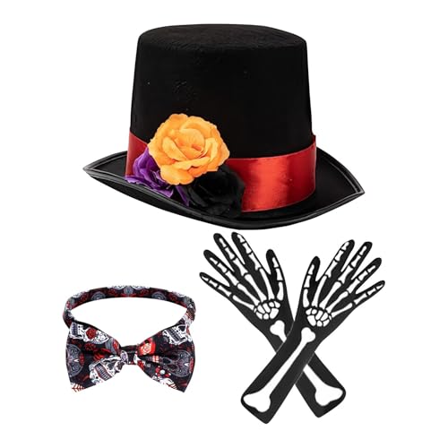 Herrenkostüm | Kostümzubehör | Halloween-Kostüm | Cowboy-Kostüm | wasserdichter Schutzhut | Design Halloween-Kostüme für Männer Halloween Hüte für Männer Erwachsene Männer Tag der Toten von Generisch