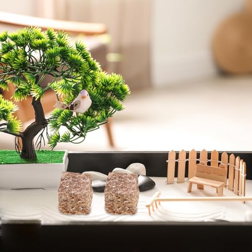 Heuballen - 4PCS Natürliche Strohhalmbälle | Komprimiert, Miniatur Hayrick Blöcke Für Doll House Herbsternteetabelle | Strohballen - Gartenmulch Tierbettwäsche Heuballen - 4PCS Natürliche Strohhalmbälle | Komprimiert, Miniatur Hayrick Blöcke Für Doll House Herbsternteetabelle | Strohballen - Gartenmulch Tierbettwäsche von Generisch