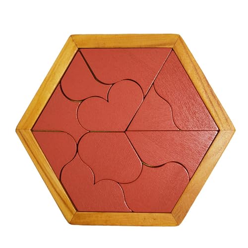 Hexagon Holzpuzzle Box Spielzeug, Spielzeug Für Kinder, Kreativ Lernspielzeug Denksportaufgaben Aus Holz,Geometrie-Form-Gehirn-Spiele Für Kleinkinder Lernendes Puzzle Spielzeug Hexagon Holzpuzzle Box Spielzeug, Spielzeug Für Kinder, Kreativ Lernspielzeug Denksportaufgaben Aus Holz,Geometrie-Form-Gehirn-Spiele Für Kleinkinder Lernendes Puzzle Spielzeug von Generisch