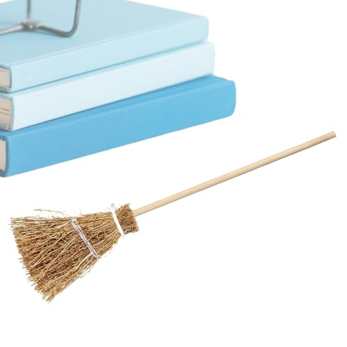 Hexenbesen Für Halloween,Minibesen | Puppenhausmöbel Deko Für Party Theateraufführung Festival Maskerade Familientreffen von Generisch