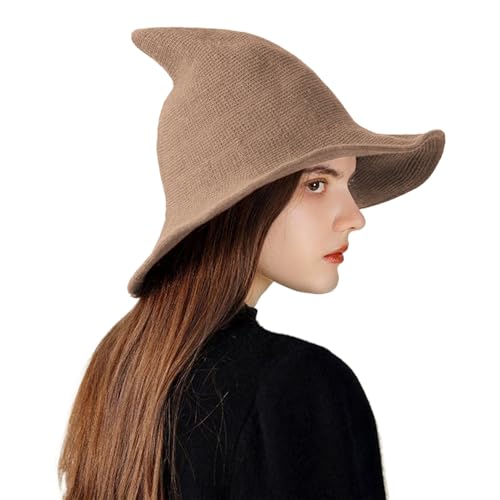 Hexenhüte Für Damen | Hexenkostüm Verkleidung Cosplay Hut | Leichtes Kopfbekleidungs Verkleidungszubehör Für Herren Erwachsene Feste Maskenbälle Bühnenauftritte Hexenhüte Für Damen | Hexenkostüm Verkleidung Cosplay Hut | Leichtes Kopfbekleidungs Verkleidungszubehör Für Herren Erwachsene Feste Maskenbälle Bühnenauftritte von Generisch