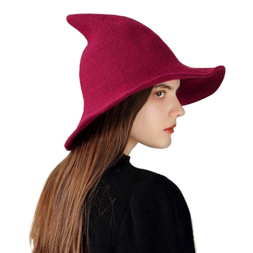 Hexenhut Für Halloween - Hexenkostüm Verkleidung Cosplay Hut | Accessoire Für Verkleidung Und Feste Kopfschmuck Für Feiertage Bühnenauftritte Und Fotografie von Generisch