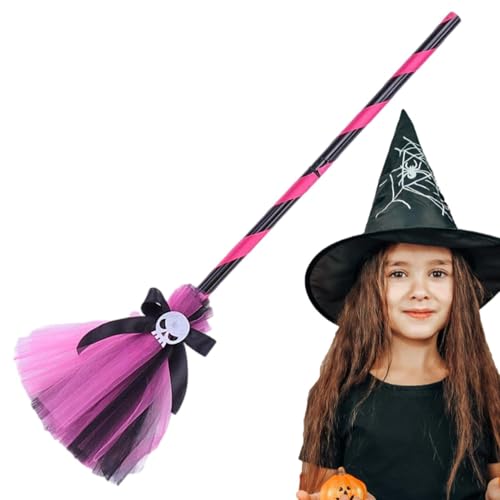 Hexenverkleidungszubehör | Märchenhafte Verkleidung für Mädchen | Cosplay-Hutbesen für Teenager-Mädchen für Rollenspiele, Kostümparty, Parade, Cosplay Hexenverkleidungszubehör | Märchenhafte Verkleidung für Mädchen | Cosplay-Hutbesen für Teenager-Mädchen für Rollenspiele, Kostümparty, Parade, Cosplay von Generisch