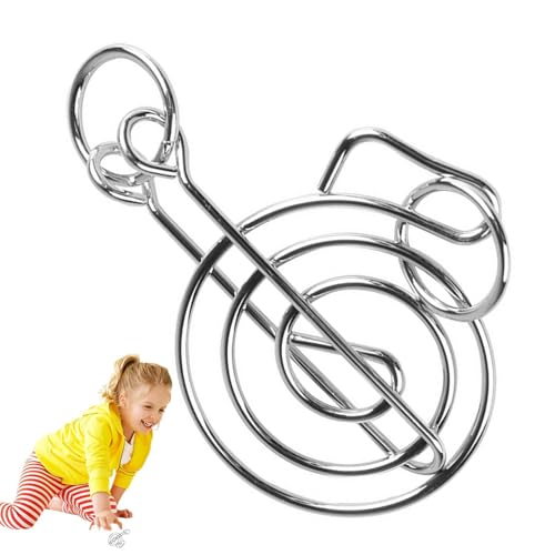 Hirnteaser -Puzzle | 7 cm Entsperren Verriegelungsspiel | Logic Mind Puzzle Box Spielzeug | Metallpuzzle Für Den BAU Von Fähigkeiten, Feinmotorische Entwicklung, Langlebigem, Nickelgeklosterem Eisen, Hirnteaser -Puzzle | 7 cm Entsperren Verriegelungsspiel | Logic Mind Puzzle Box Spielzeug | Metallpuzzle Für Den BAU Von Fähigkeiten, Feinmotorische Entwicklung, Langlebigem, Nickelgeklosterem Eisen, von Generisch