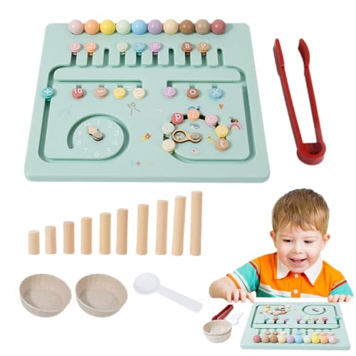 Hölzerne Farbpassungsrätselspielzeug, Holzmathematik -Puzzle,Hand-Auge-Koordination Holzbrett | Feinmotorikspiel für Kinder, Kinder, Tochter, Sohn Hölzerne Farbpassungsrätselspielzeug, Holzmathematik -Puzzle,Hand-Auge-Koordination Holzbrett | Feinmotorikspiel für Kinder, Kinder, Tochter, Sohn von Generisch