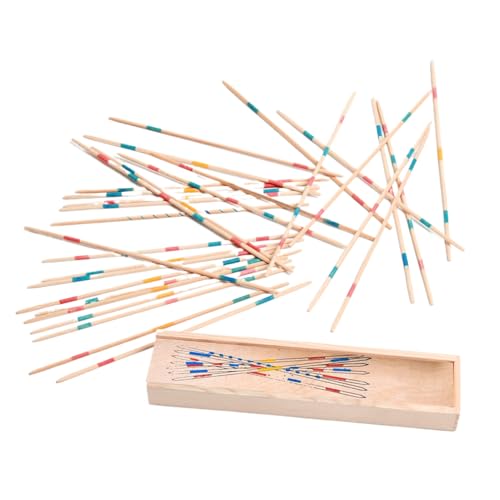 Hölzerne Pick -up -Sticks - Koreanische Volksbilanzspiel, Klassische Vorschullernaktivität | Interaktives Spielzeug für die Entwicklung von Fähigkeiten für Kinder Hölzerne Pick -up -Sticks - Koreanische Volksbilanzspiel, Klassische Vorschullernaktivität | Interaktives Spielzeug für die Entwicklung von Fähigkeiten für Kinder von Generisch