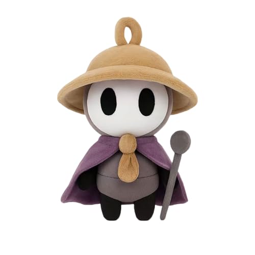 Hollow Knight Figur Plush Hollow Plüschtier Anime Puppe Spielzeug Plüsch gefüllt Kissen Plüsch Kissen für Anime Fans Sammlung Geschenke (Sherma) von Generisch