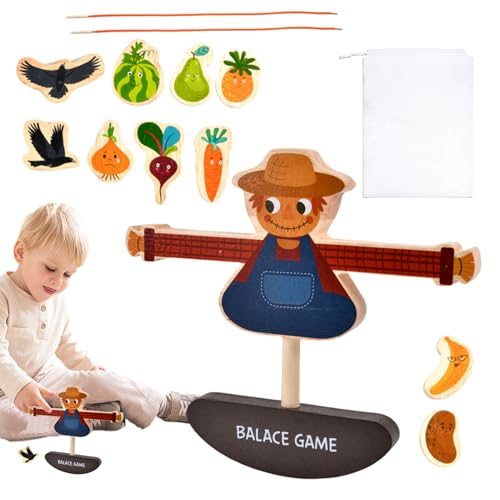 Holz -Vogelscheuchen -Stapelspielzeug, balancierende Bausteine Spiele - Buntes feinmotorisches Skill -Lernspielzeug | Lustige Roadtrip -Aktivitäten, Bildungslehrwerkzeug für Zuhause, Schule, Reisen Holz -Vogelscheuchen -Stapelspielzeug, balancierende Bausteine Spiele - Buntes feinmotorisches Skill -Lernspielzeug | Lustige Roadtrip -Aktivitäten, Bildungslehrwerkzeug für Zuhause, Schule, Reisen von Generisch