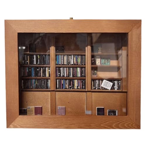 Holzbuchhandel Zappelspielzeug - Bücherregalmodell, sensorisches Spiel | 3D Shaking Mini für Büroschreibtisch, Entspannung im Klassenzimmer, tragbarer Stressabbau für das Studium, Arbeiten, Reis von Generisch