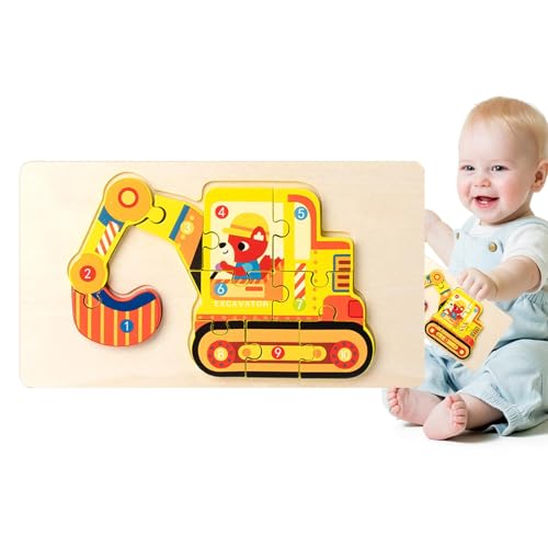 Holzfahrzeug -Rätsel, Baggerholzrätsel - Cartoon Kinderfahrzeug -Rätsel,Kinder Hirnteaser, niedliche Kreuzfahrtschiff -Spielzeug für Zuhause, Kindergarten, Kindergarten Holzfahrzeug -Rätsel, Baggerholzrätsel - Cartoon Kinderfahrzeug -Rätsel,Kinder Hirnteaser, niedliche Kreuzfahrtschiff -Spielzeug für Zuhause, Kindergarten, Kindergarten von Generisch