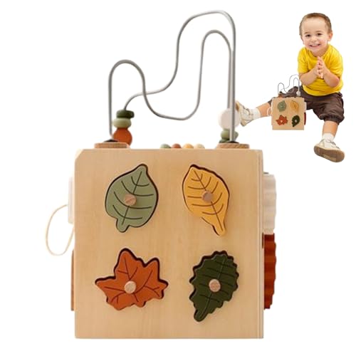 Holzperlen Zum Auffädeln - Formen Zuordnungsspiel,Pädagogisches Lernspielzeug Sortierblöcke für Kinder 1-3 Jahre Familie Zuhause Kindergarten Vorschule Spieltisch Holzperlen Zum Auffädeln - Formen Zuordnungsspiel,Pädagogisches Lernspielzeug Sortierblöcke für Kinder 1-3 Jahre Familie Zuhause Kindergarten Vorschule Spieltisch von Generisch